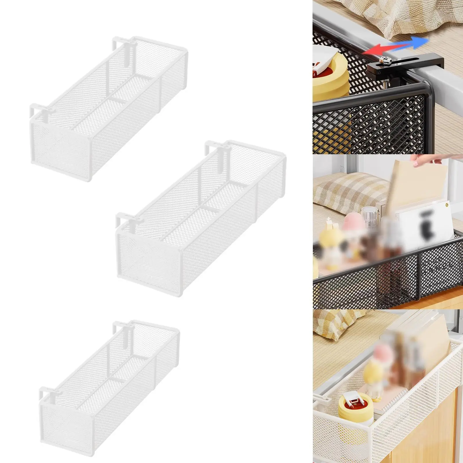 Dorm Hanging Storage Basket over Organizer Rack with Adjustable Hooks for Magazine Phone Remote Control Bedroom Essentials
Dorm Hanging Storage Basket over Organizer Rack with Adjustable Hooks for Magazine Phone Remote Control Bedroom Essentials