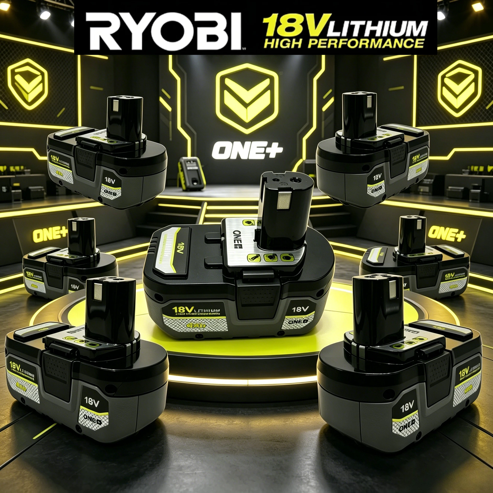 RYOBI One+ P108 18V Rechargeable Li-ion Battery, Original Quality, Ideal Power Supply for P104 P107 RB18L50 RB18L20 Tools
RYOBI One+ P108 18V Rechargeable Li-ion Battery, Original Quality, Ideal Power Supply for P104 P107 RB18L50 RB18L20 Tools