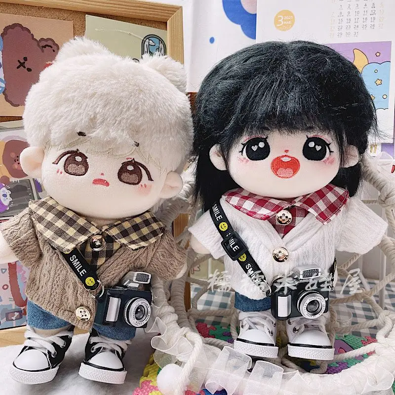 Fashion Cool Costume Sweater Trousers Hat Shoes Suit No Attribute For 20cm Plush Stuffed Doll Clothes Outfit Cosplay Xmas Gift
Fashion Cool Costume Sweater Trousers Hat Shoes Suit No Attribute For 20cm Plush Stuffed Doll Clothes Outfit Cosplay Xmas Gift