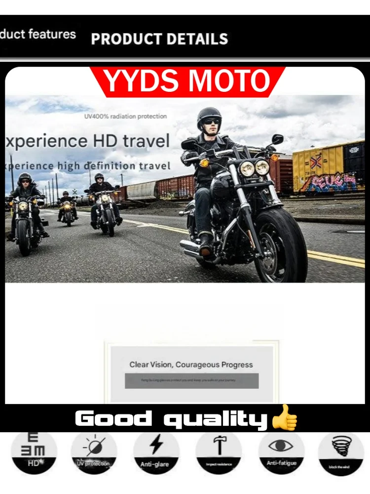 【Good quality】FOR Classic Vintage Windproof UV Protection Goggles Harley Style Motorcycle Riding Eyewear
【Good quality】FOR Classic Vintage Windproof UV Protection Goggles Harley Style Motorcycle Riding Eyewear