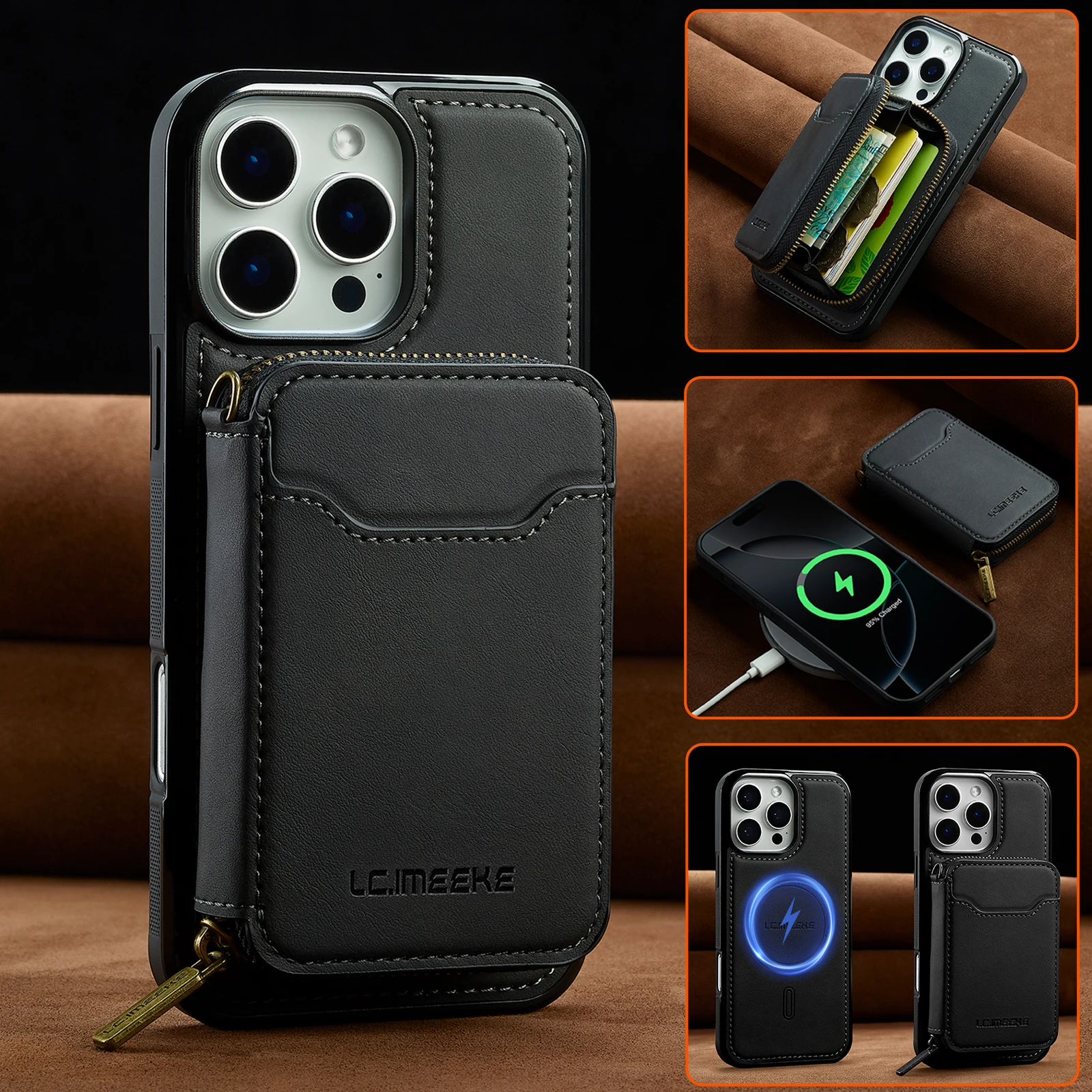 2 In 1 Detachable Magnetic Leather Case For iPhone 17 Air 17 Pro Max 16 15 14 13 12 11 Pro Max For Magsafe Wallet Cover
2 In 1 Detachable Magnetic Leather Case For iPhone 17 Air 17 Pro Max 16 15 14 13 12 11 Pro Max For Magsafe Wallet Cover