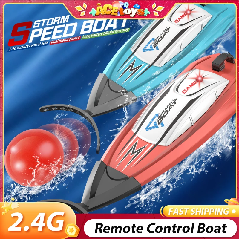 Remote Control Speed Boat Double Motor Waterproof High Speed Indoor Water Play Competition 2.4G Indoor Water Pushing Boat Toys
Remote Control Speed Boat Double Motor Waterproof High Speed Indoor Water Play Competition 2.4G Indoor Water Pushing Boat Toys