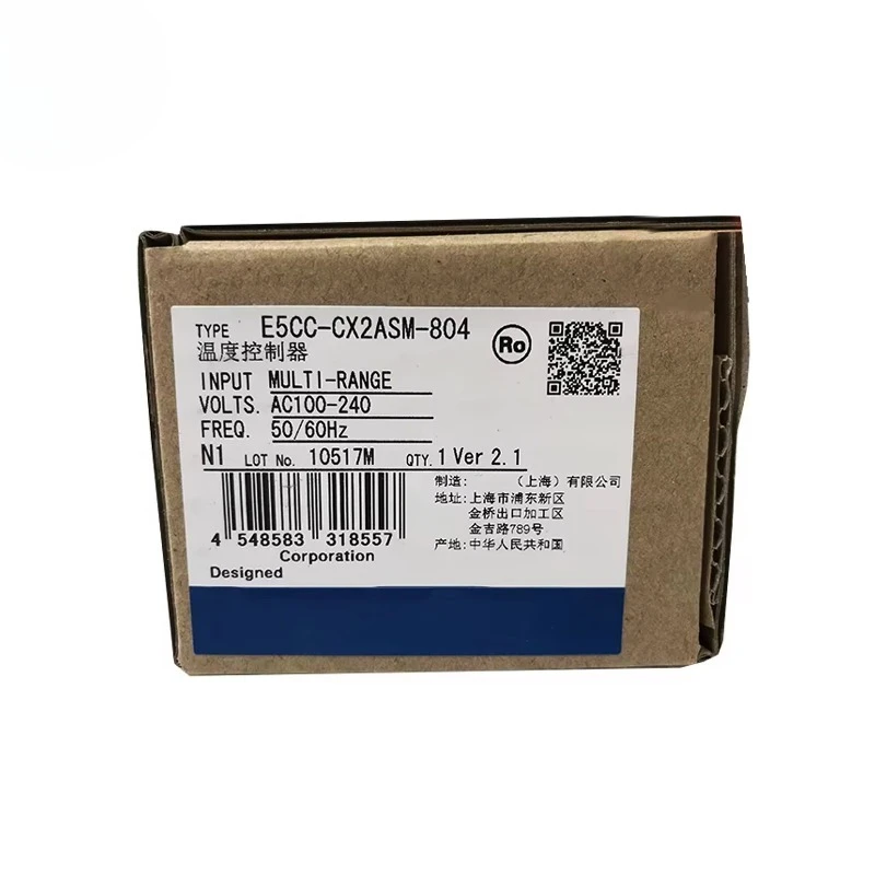 New Original E5CC-CX2ASM-804 E5cccx2asm804 Temperature Controller Stock in Warehouse
New Original E5CC-CX2ASM-804 E5cccx2asm804 Temperature Controller Stock in Warehouse