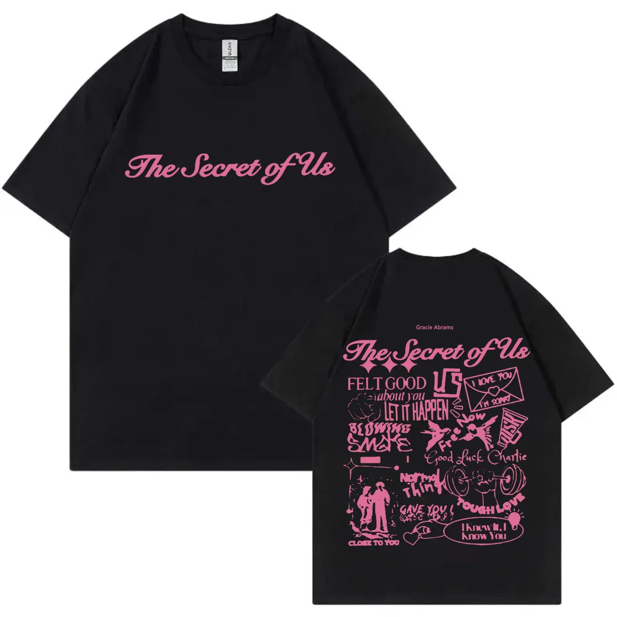 Limited Gracie Abrams The Secret of Us Merch T-shirt Men Women Clothing Fashion Hip Hop T Shirts Summer Casual Cotton T-shirts
Limited Gracie Abrams The Secret of Us Merch T-shirt Men Women Clothing Fashion Hip Hop T Shirts Summer Casual Cotton T-shirts