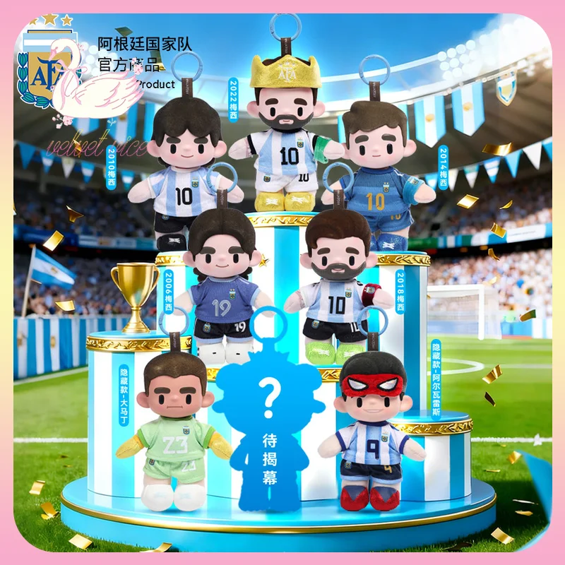 Original 2026 Vamos Argentina Football Team Series Vinyl Face Blind Box Plush Pendant Trendy Toy Ornament Collect Dolls Boy Gift
Original 2026 Vamos Argentina Football Team Series Vinyl Face Blind Box Plush Pendant Trendy Toy Ornament Collect Dolls Boy Gift