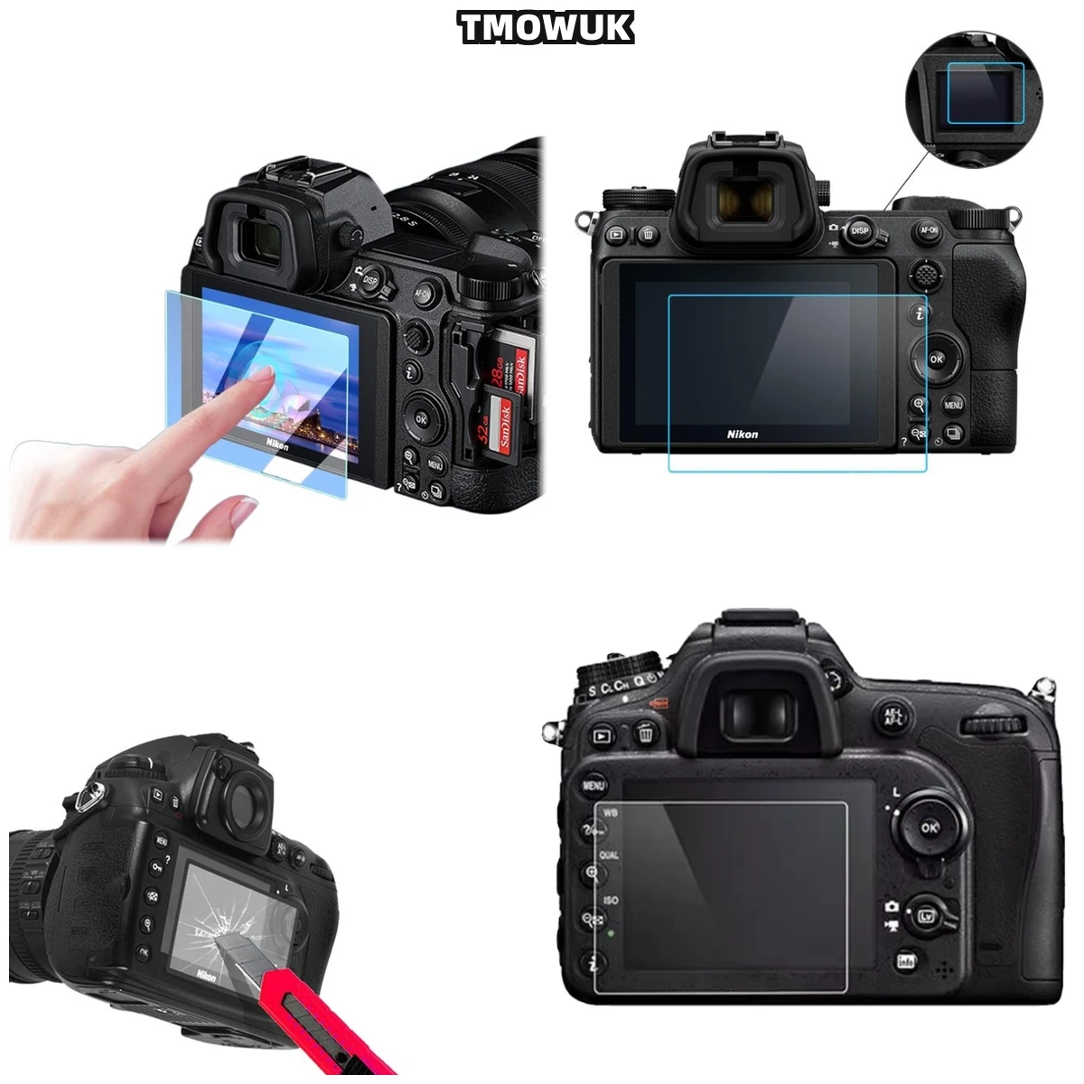 For Nikon Z30 ZFC Quick Response 9H Tempered Glass, Instant Camera Screen Defender
For Nikon Z30 ZFC Quick Response 9H Tempered Glass, Instant Camera Screen Defender