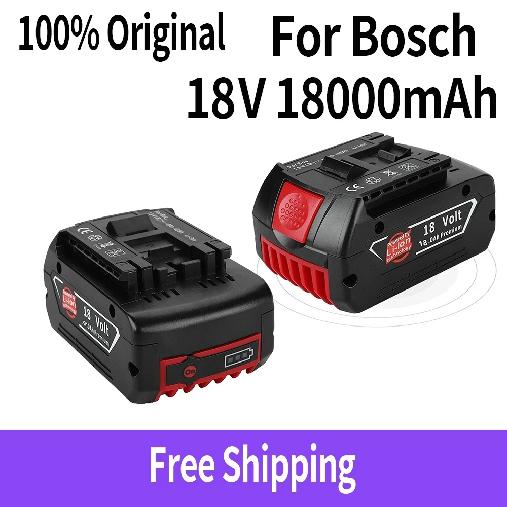 Аккумуляторная батарея для электроинструментов Bosch, 18 в, 18000 мАч, со стандартной заменой литий-ионных батарей BAT609, BAT609G, BAT618, BAT618G, BAT614
Аккумуляторная батарея для электроинструментов Bosch, 18 в, 18000 мАч, со стандартной заменой литий-ионных батарей BAT609, BAT609G, BAT618, BAT618G, BAT614