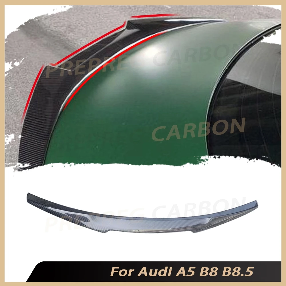 Real Carbon Fiber Rear Boot Spoiler Body kits for Audi A5 B8 B8.5 Coupe 2 Door 2008-2017 FRP Rear Trunk Lip Car Accessories
Real Carbon Fiber Rear Boot Spoiler Body kits for Audi A5 B8 B8.5 Coupe 2 Door 2008-2017 FRP Rear Trunk Lip Car Accessories