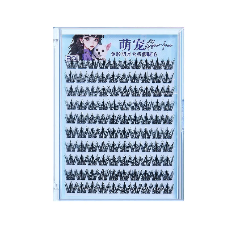 Korean Style 5D Glue-Free Fake Lashes 10 Rows DIY Self-adhesive False Eyelashes Resuable Soft Eyelashes Extension Party
Korean Style 5D Glue-Free Fake Lashes 10 Rows DIY Self-adhesive False Eyelashes Resuable Soft Eyelashes Extension Party