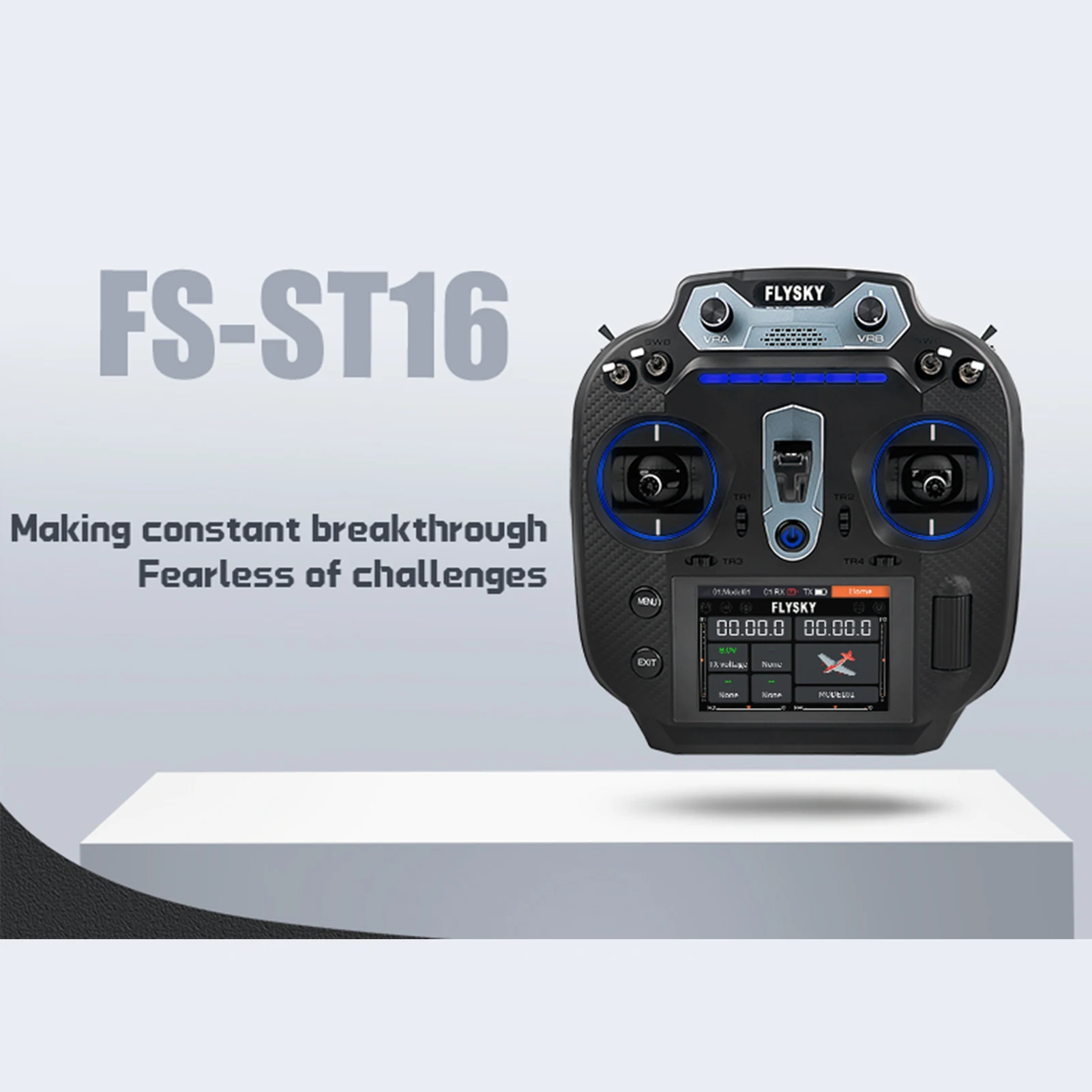 2.4GHz 16CH Remote Controller, 3.5 Inch IPS Screen Transmitter with Receiver Set for Remote Control Plane Car Boat
2.4GHz 16CH Remote Controller, 3.5 Inch IPS Screen Transmitter with Receiver Set for Remote Control Plane Car Boat