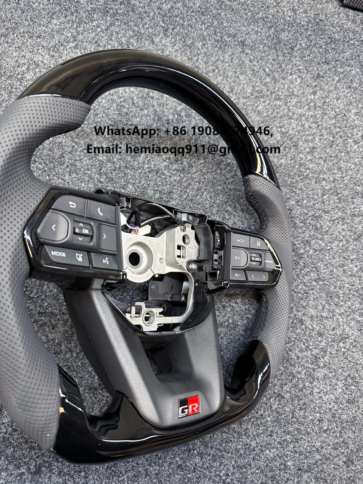 New Steering Wheel for Toyota Corolla (E210 2019+), OEM Style with Lane Keep Assist & Audio Controls
New Steering Wheel for Toyota Corolla (E210 2019+), OEM Style with Lane Keep Assist & Audio Controls