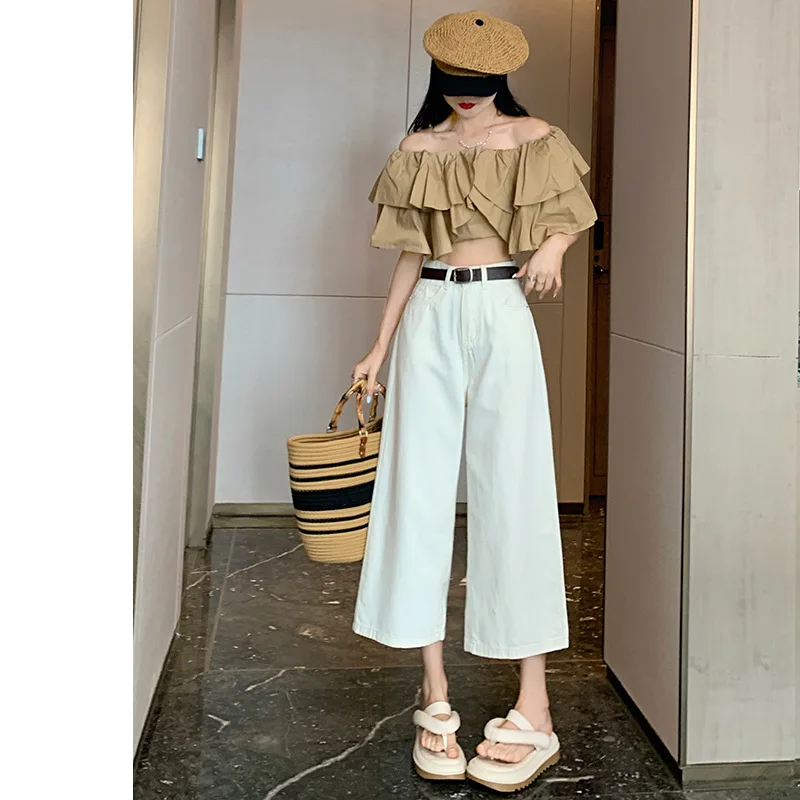 Jeans For Girls Y2K Woman Bell Bottom Denim Black Fashion Korean Style Vintage High Waist Baggy Wide Leg Boyfriend Harajuku
Jeans For Girls Y2K Woman Bell Bottom Denim Black Fashion Korean Style Vintage High Waist Baggy Wide Leg Boyfriend Harajuku