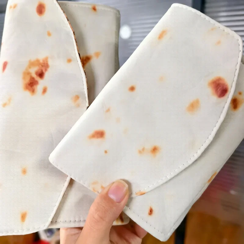 Креативный кошелек Burrito с несколькими отделениями, стильный держатель для карт для женщин и девочек, миниатюрный кошелек для монет
Креативный кошелек Burrito с несколькими отделениями, стильный держатель для карт для женщин и девочек, миниатюрный кошелек для монет