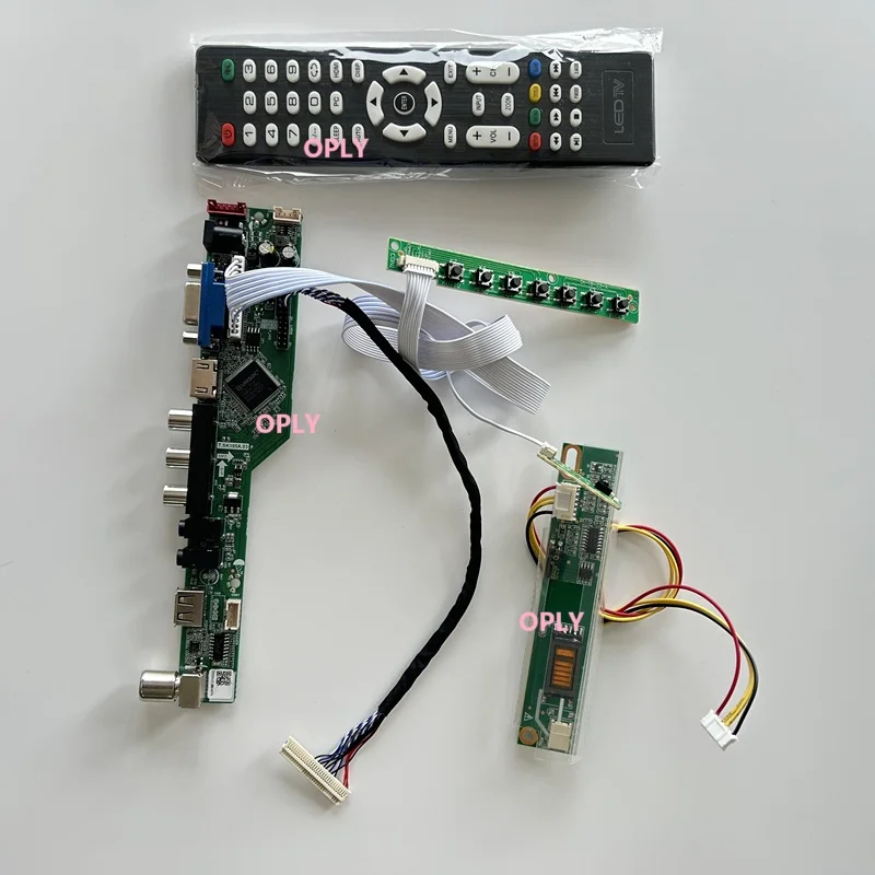 TV Controller board kit for LP171WP4 LP171WP4-TL03/TLB1 17.1" 1440X900 LCD panel AV screen monitor VGA HDMI-compatible USB RF
TV Controller board kit for LP171WP4 LP171WP4-TL03/TLB1 17.1" 1440X900 LCD panel AV screen monitor VGA HDMI-compatible USB RF