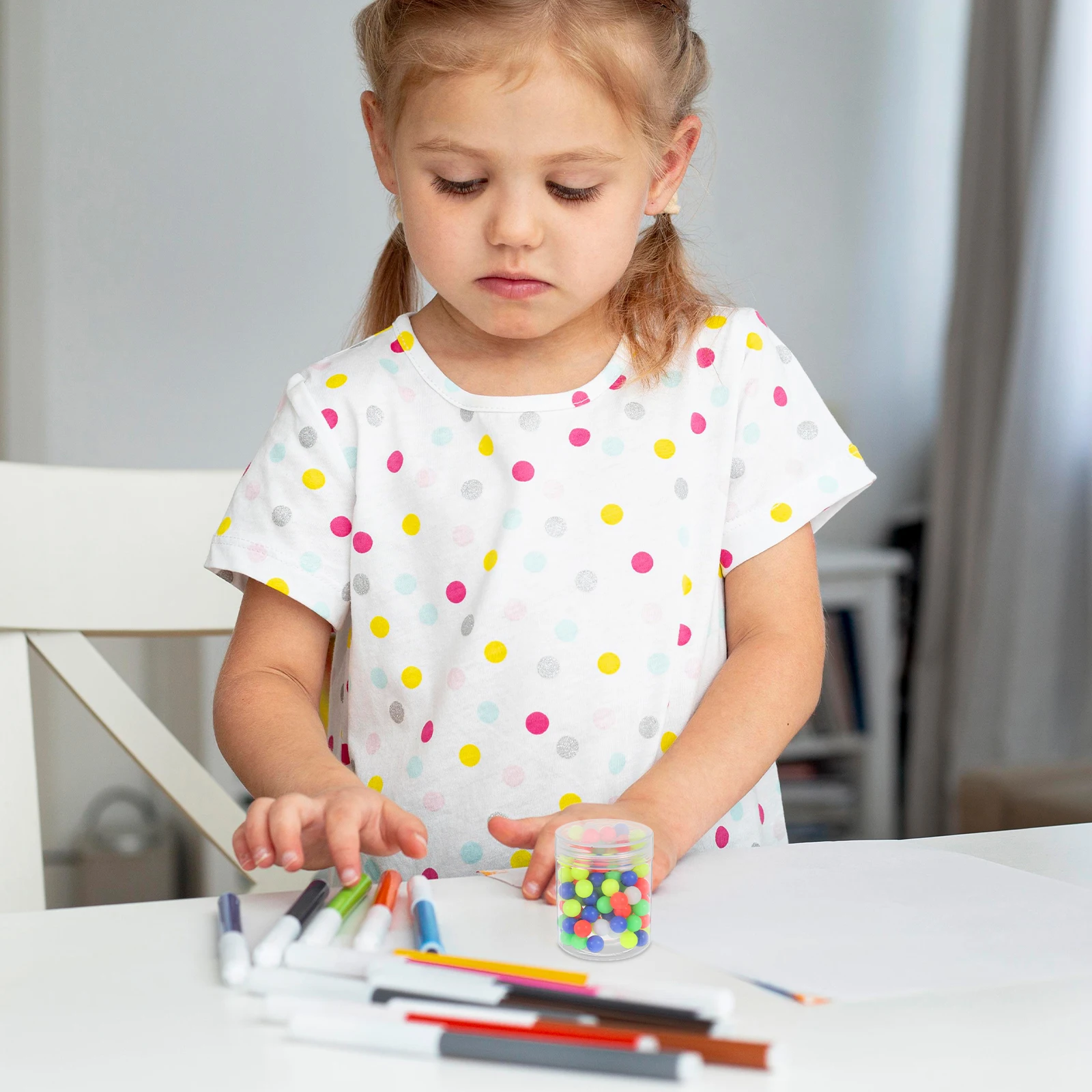 100pcs Colored Plastic Balls 1cm Counting Beads Kids Learning Tools Math Probability Teaching Aids Educational Supplies
100pcs Colored Plastic Balls 1cm Counting Beads Kids Learning Tools Math Probability Teaching Aids Educational Supplies