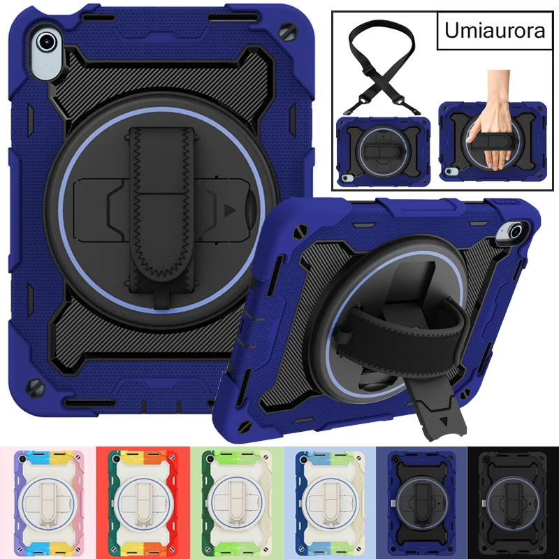 For IPad Mini 5 9.7 Air 10.9 7th 8th 9th 10.2 10th 11th Gen A16 Pro 11 inch Shockproof Tablet Case Hand Strap Stand Rugged Funda
For IPad Mini 5 9.7 Air 10.9 7th 8th 9th 10.2 10th 11th Gen A16 Pro 11 inch Shockproof Tablet Case Hand Strap Stand Rugged Funda