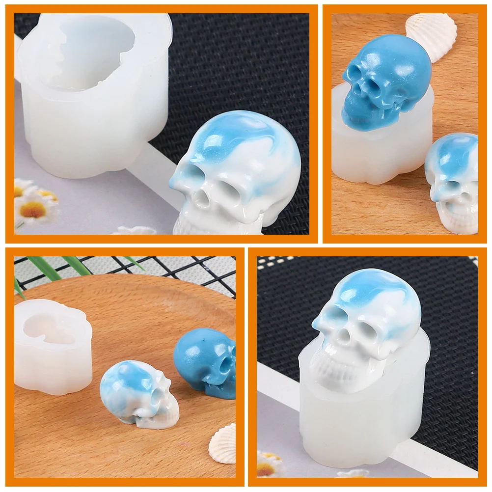 3pcs Skull Shaped Silicone Mold For Diy Crafts Epoxy Resin Casting Table Decor Handicraft Ornament Reusable Flexible Molds
3pcs Skull Shaped Silicone Mold For Diy Crafts Epoxy Resin Casting Table Decor Handicraft Ornament Reusable Flexible Molds