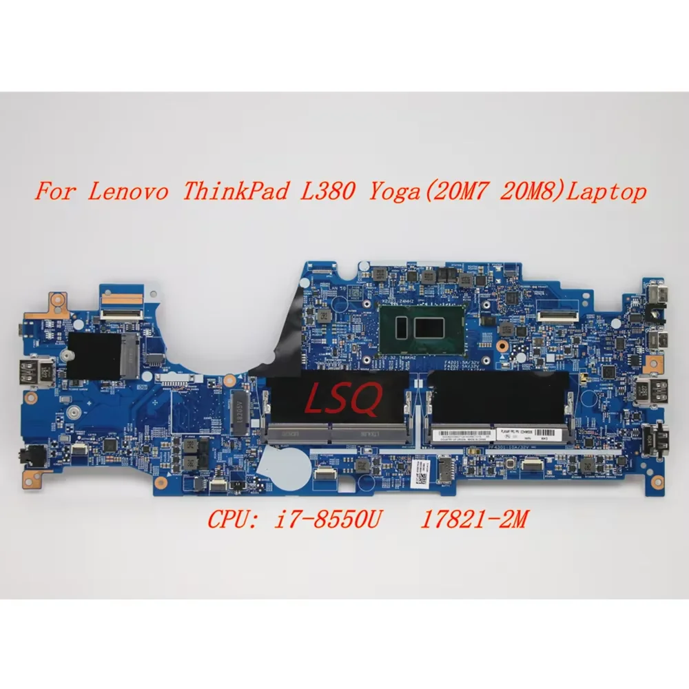 Новый/оригинальный для Lenovo ThinkPad L380 Yoga (20M7 20M8) материнская плата ноутбука Процессор: i7-8550U 17821-2M 5B21B35372 01LW957 02HM005
Новый/оригинальный для Lenovo ThinkPad L380 Yoga (20M7 20M8) материнская плата ноутбука Процессор: i7-8550U 17821-2M 5B21B35372 01LW957 02HM005