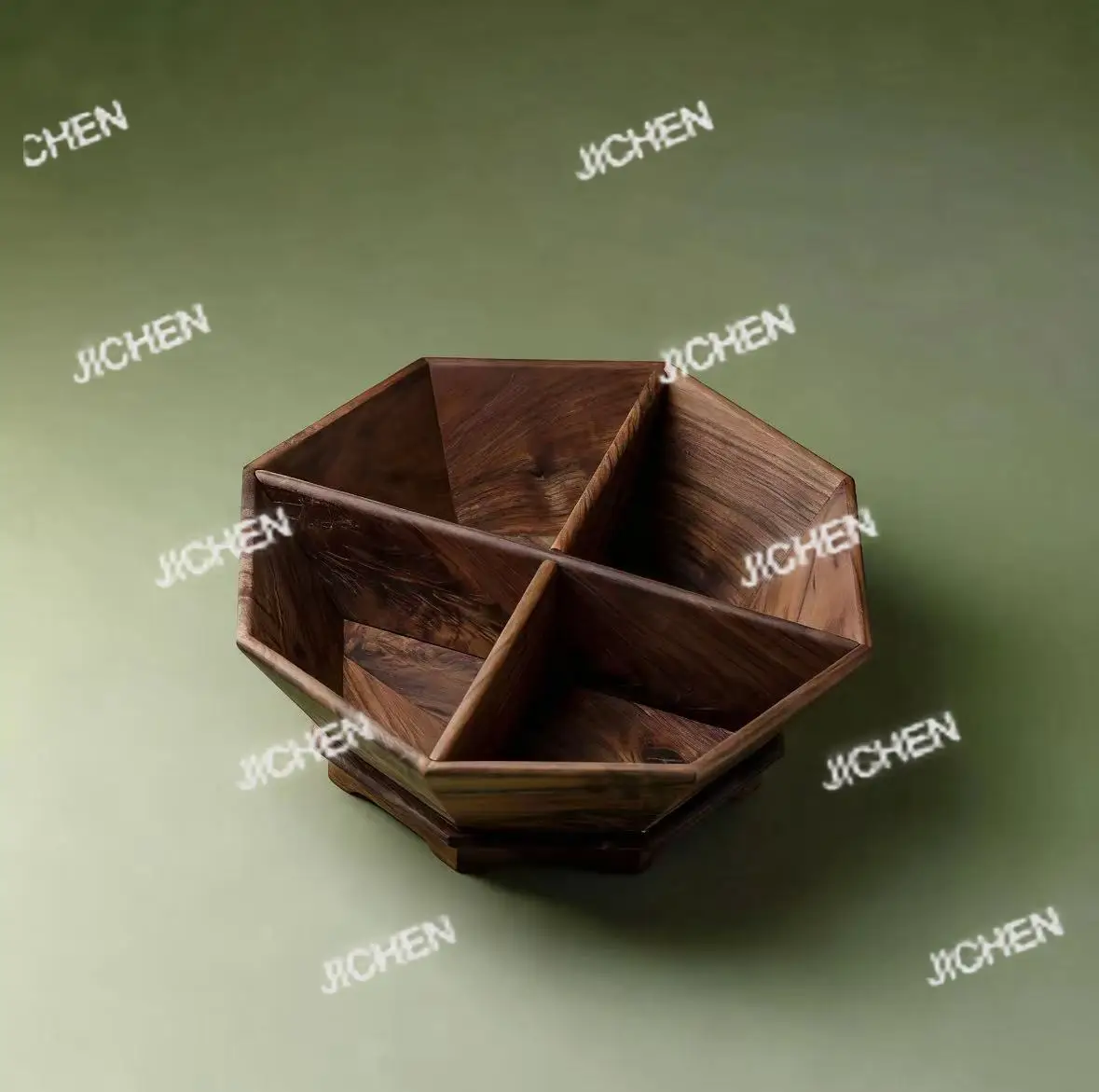 Walnut dried fruit plate multi-grid snack fruit plate creative living room household grid rotating nut plate
Walnut dried fruit plate multi-grid snack fruit plate creative living room household grid rotating nut plate