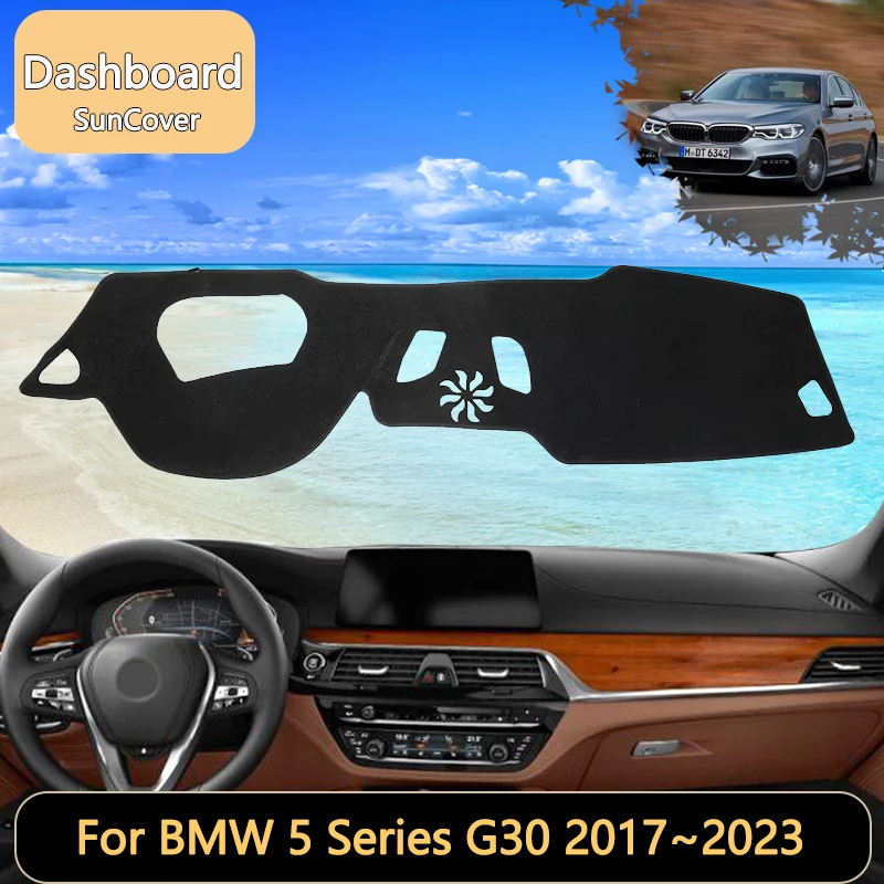 For BMW 5 Series MK7 7th 7rd G30 2017~2023 2018 Car Dashboard Cover Mat SunShade Pads Interior Carpet Anti-Slip car accessories
For BMW 5 Series MK7 7th 7rd G30 2017~2023 2018 Car Dashboard Cover Mat SunShade Pads Interior Carpet Anti-Slip car accessories
