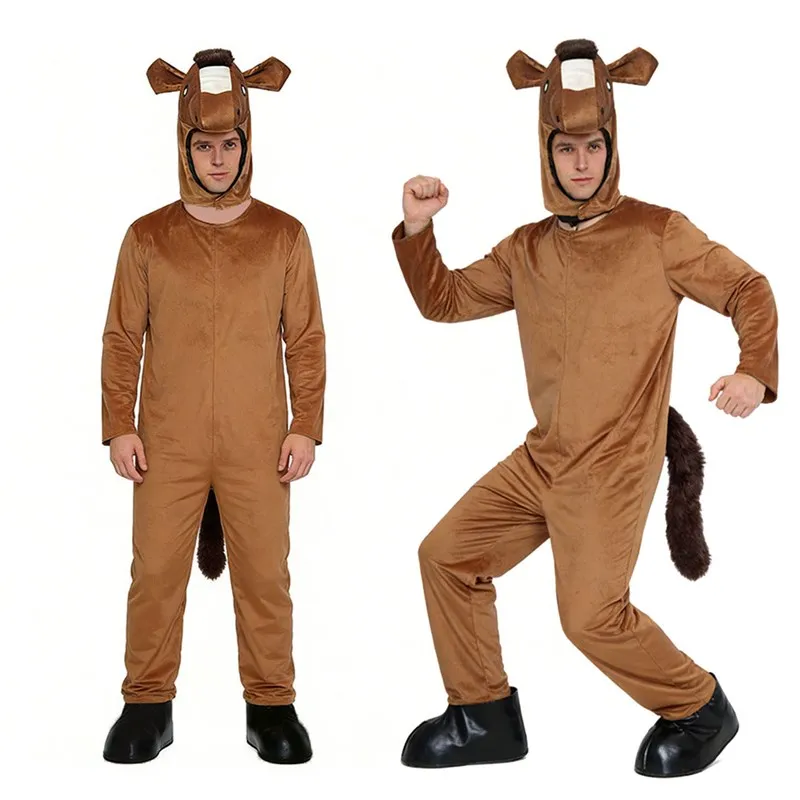 Halloween Adult Costume Brown Character Playful Funny Performance Outfit Animal Role-playing Suit
Halloween Adult Costume Brown Character Playful Funny Performance Outfit Animal Role-playing Suit