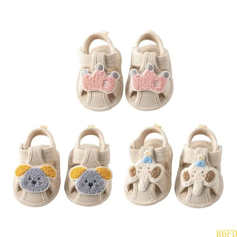 R6FD 1 Pair Baby Summer Sandals for Boys and Girls Newborns Soft Bottom Floor Shoes
R6FD 1 Pair Baby Summer Sandals for Boys and Girls Newborns Soft Bottom Floor Shoes