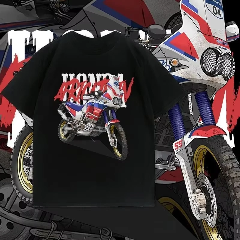 Honda Fashion Summer Non-two-piece Motorcycle XADV Modified African Two-piece Summer Short-sleeved T-shirt Men's Cotton Rider
Honda Fashion Summer Non-two-piece Motorcycle XADV Modified African Two-piece Summer Short-sleeved T-shirt Men's Cotton Rider