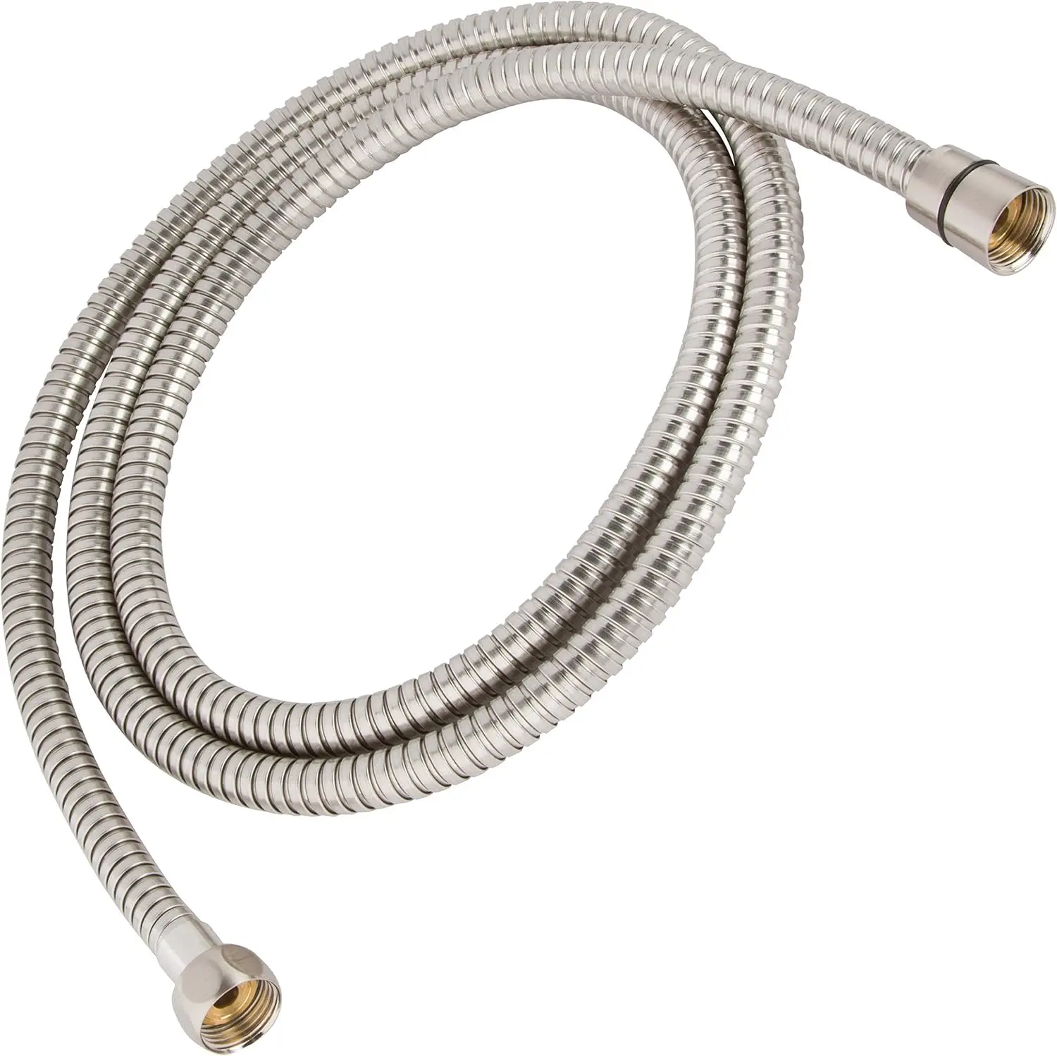 60-inch stainless steel shower hose, anti-kink, universal replacement for durable handheld showerheads
60-inch stainless steel shower hose, anti-kink, universal replacement for durable handheld showerheads