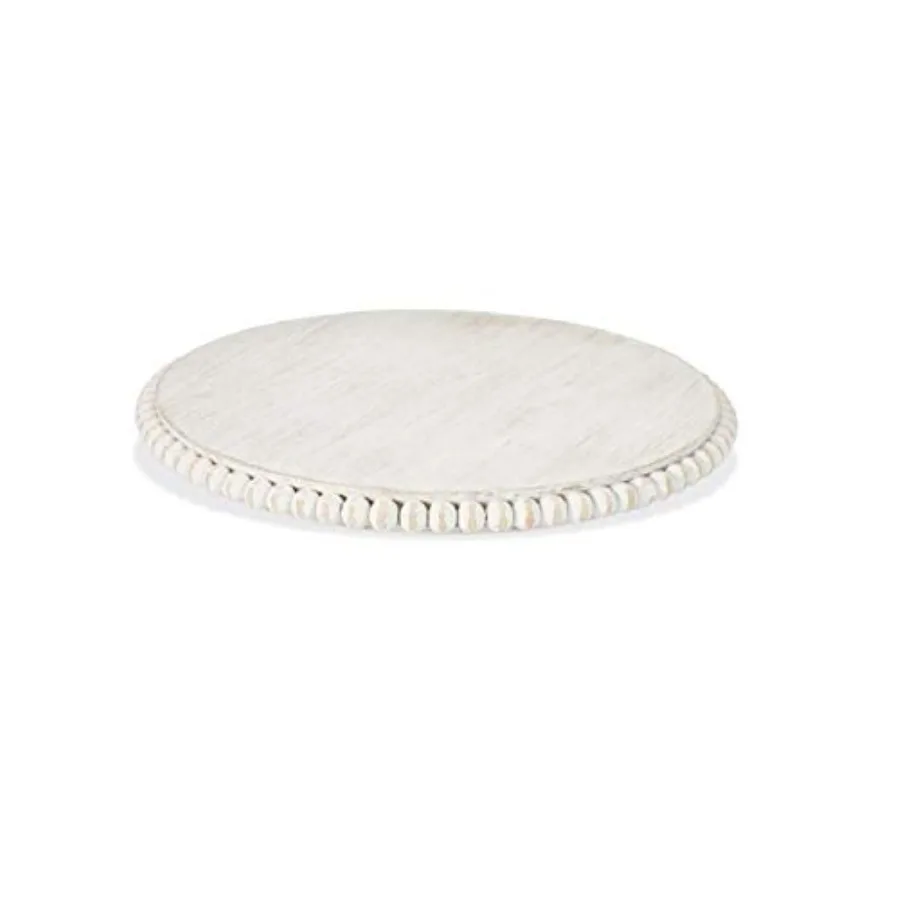 White Beaded Lazy Susan
White Beaded Lazy Susan