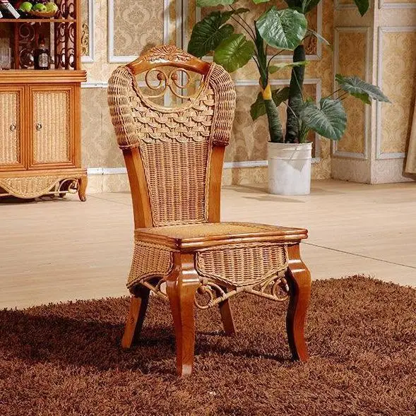 Rattan B & B Chinese classical living room rattan art solid wood dining table dining chair 1.5M rectangular rattan dining table
Rattan B & B Chinese classical living room rattan art solid wood dining table dining chair 1.5M rectangular rattan dining table