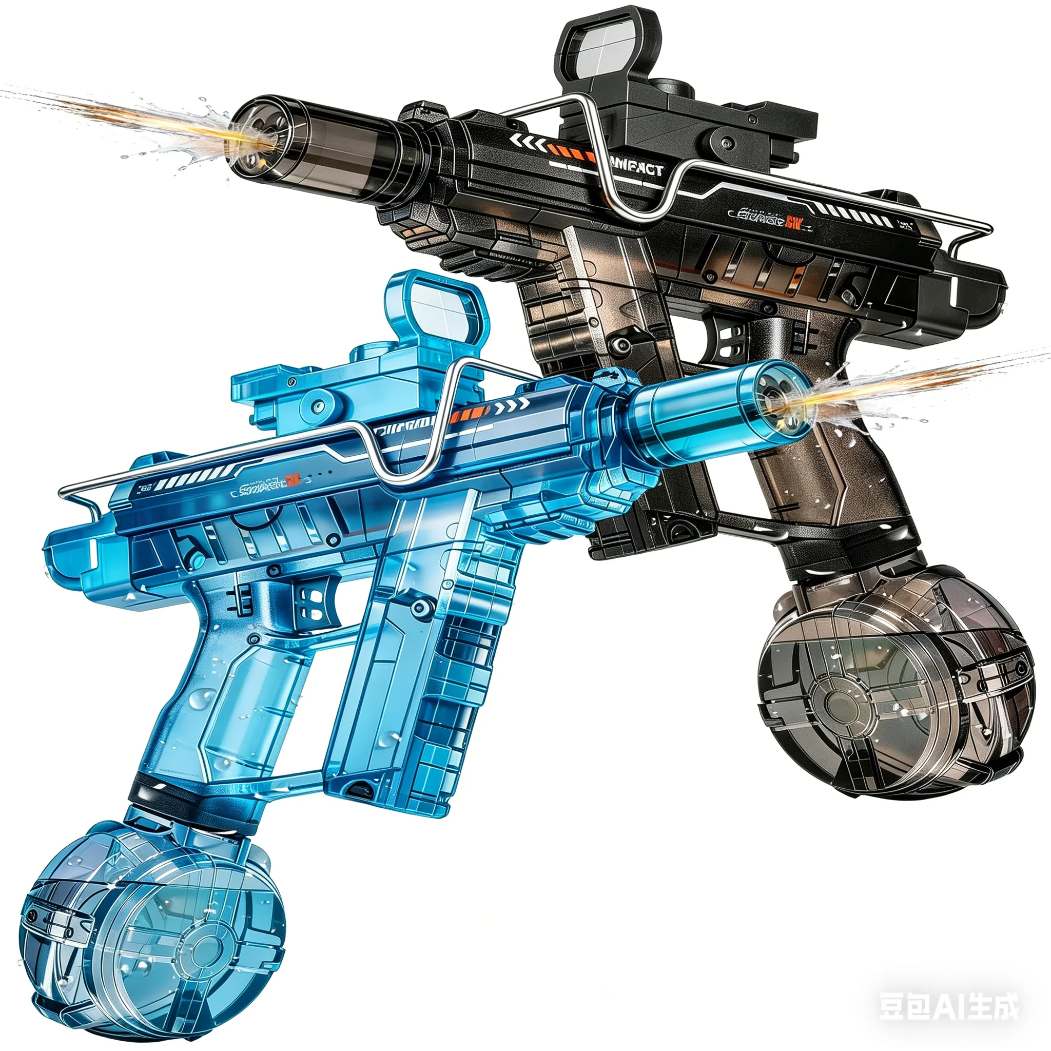 UZI Electric Water Gun with Light Up Toys for Kids Summer Outdoor Shooting Game Toy Powerful Children Automatic Water Squirt Gun
UZI Electric Water Gun with Light Up Toys for Kids Summer Outdoor Shooting Game Toy Powerful Children Automatic Water Squirt Gun