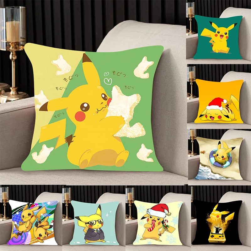 Pillow Cover Pikachu Birthday Wedding Gifts 50x50 Cushions Covers Dakimakura Throw Pillows iving room Pillowcase Girl style gift
Pillow Cover Pikachu Birthday Wedding Gifts 50x50 Cushions Covers Dakimakura Throw Pillows iving room Pillowcase Girl style gift