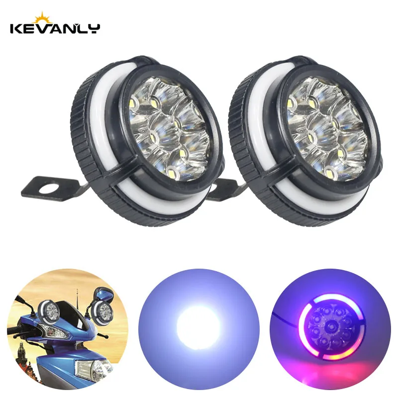 1Pair Motorcycle 9LED Rearview Mirror Light Auxiliary LED Headlights Red Blue Flashing Aperture Lamp Super Bright DC 9-85V
1Pair Motorcycle 9LED Rearview Mirror Light Auxiliary LED Headlights Red Blue Flashing Aperture Lamp Super Bright DC 9-85V