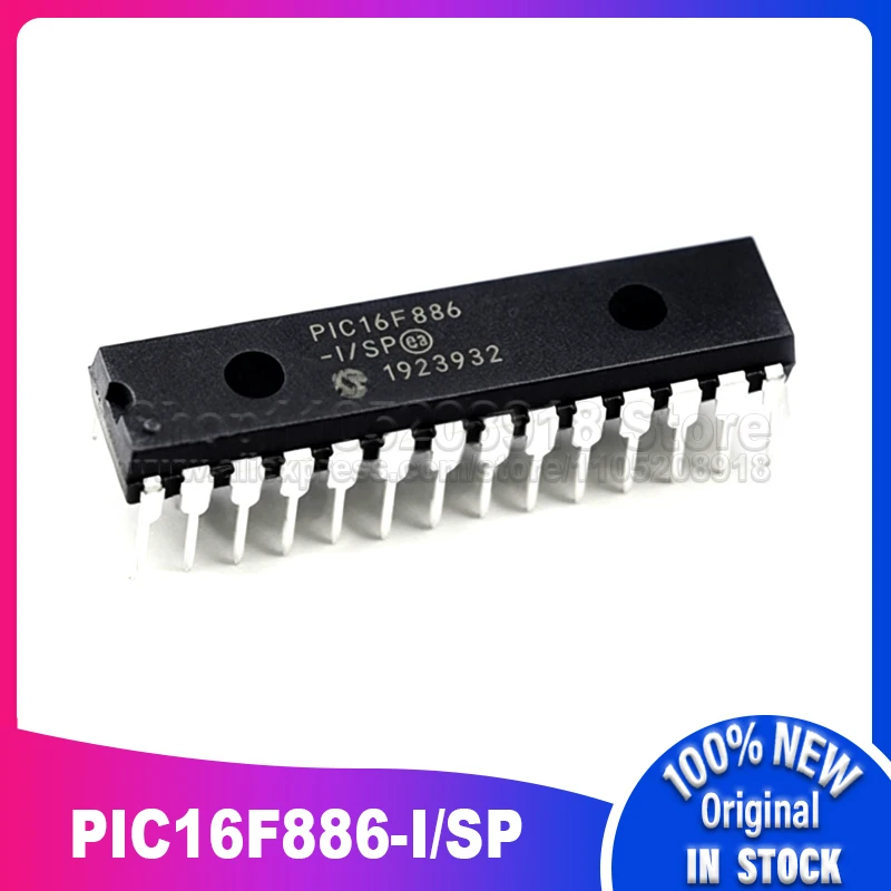 5PCS~20PCS/LOT PIC16F886-I/SP DIP28 100% New Spot stock
5PCS~20PCS/LOT PIC16F886-I/SP DIP28 100% New Spot stock