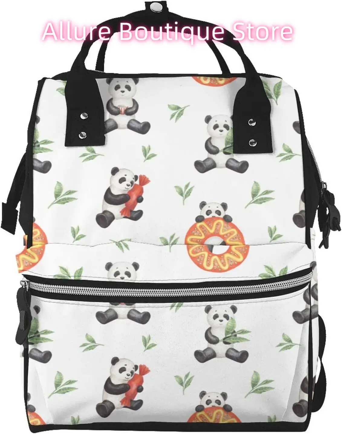 Cute Art Panda Diaper Bag Backpack for Women Large Capacity Nappy Bag Multifunction Waterproof Mummy Backpacks for Mom Dad Essen
Cute Art Panda Diaper Bag Backpack for Women Large Capacity Nappy Bag Multifunction Waterproof Mummy Backpacks for Mom Dad Essen