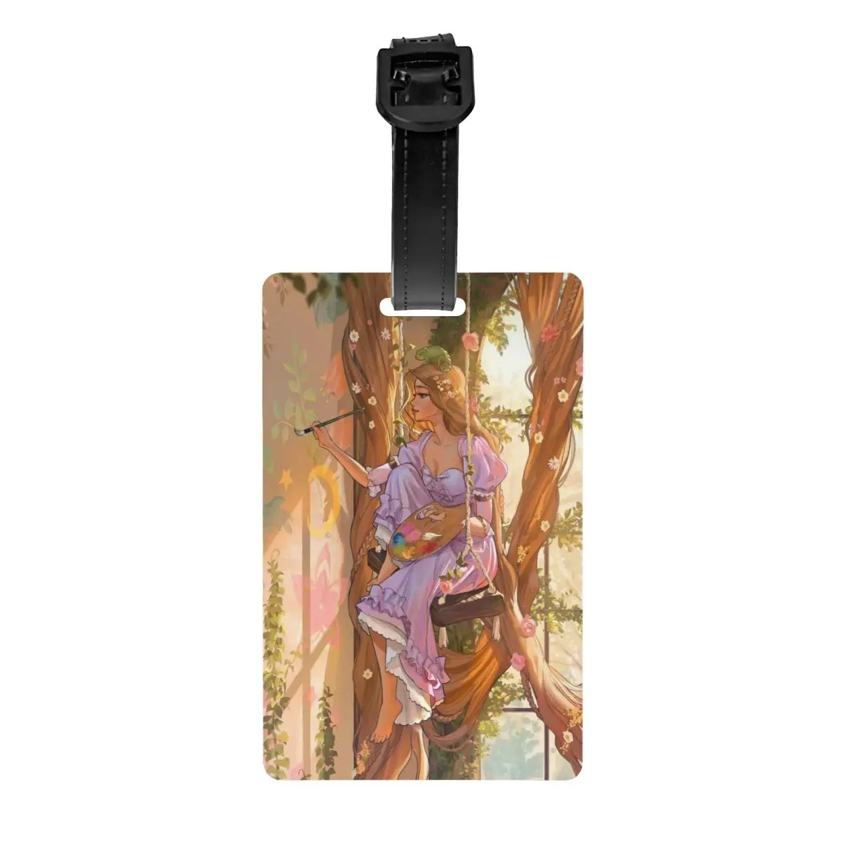 Custom Princess Draw Luggage Tag With Name Card Tangled Privacy Cover ID Label for Travel Bag Suitcase
Custom Princess Draw Luggage Tag With Name Card Tangled Privacy Cover ID Label for Travel Bag Suitcase