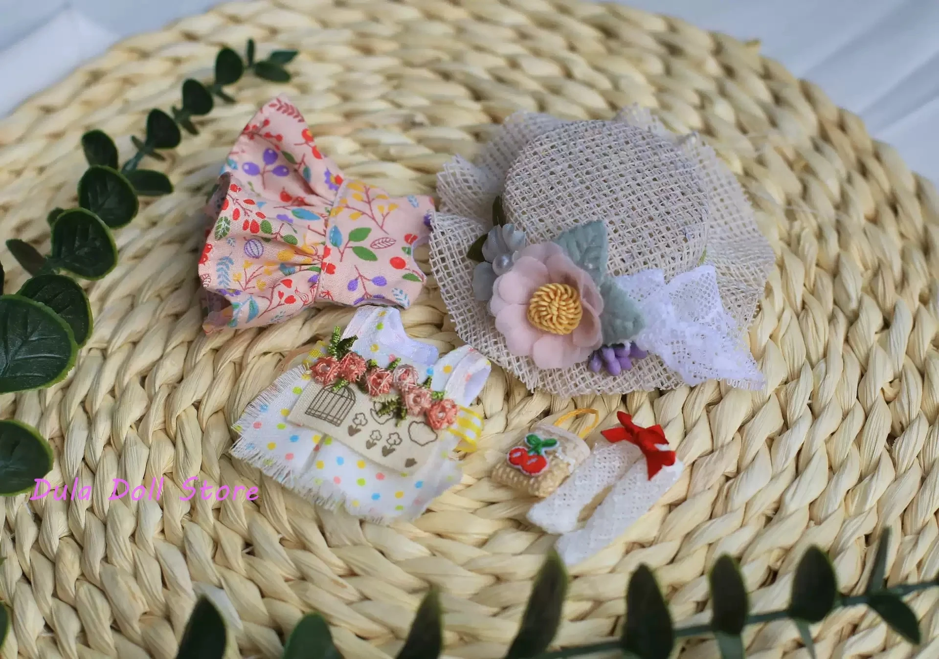 Dula Doll Clothes Dress Colorful cherry blossom flower dress set Ob11 gsc Doll Accessories
Dula Doll Clothes Dress Colorful cherry blossom flower dress set Ob11 gsc Doll Accessories