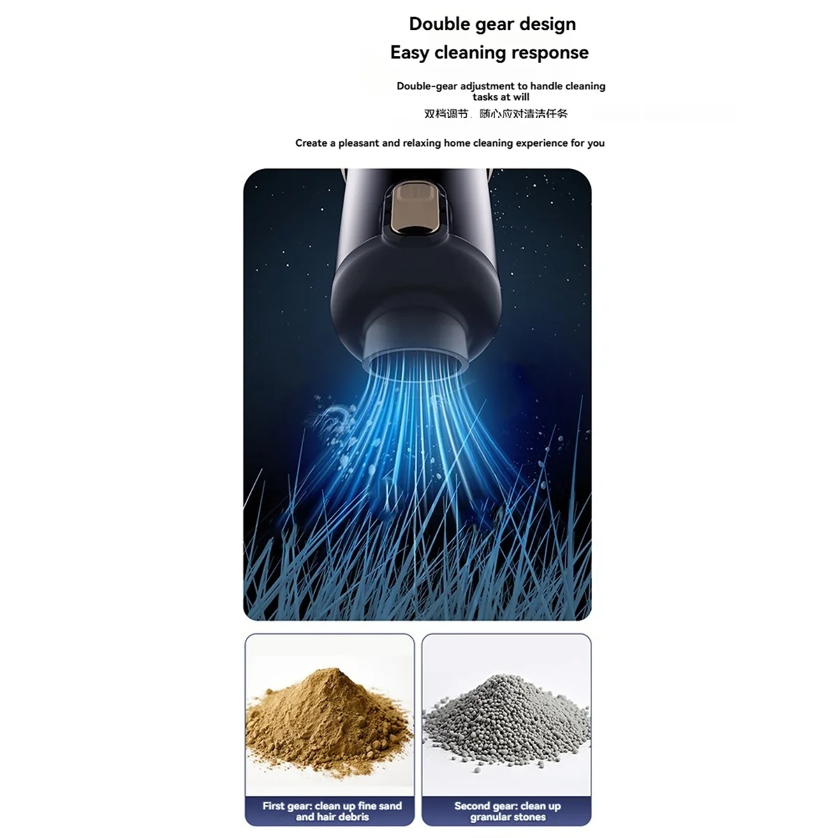 A61I Car Household Vacuum Cleaner Powerful Vacuum Cleaner Portable Cordless Vacuum Cleaner 21000PA Household Mini Hair Dryer
A61I Car Household Vacuum Cleaner Powerful Vacuum Cleaner Portable Cordless Vacuum Cleaner 21000PA Household Mini Hair Dryer