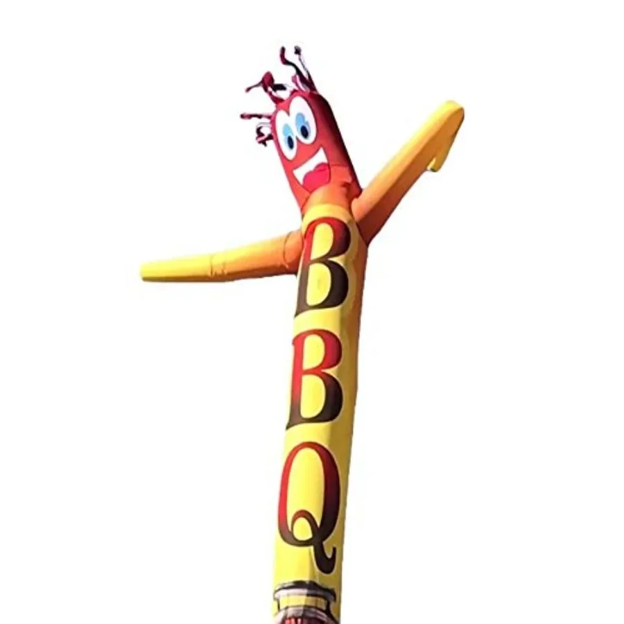 Inflatable Tube Man Guy Puppet 18ft for BBQ use - Yellow/Red polyester fabric - Air-powered dancer body only, lightweight and w
Inflatable Tube Man Guy Puppet 18ft for BBQ use - Yellow/Red polyester fabric - Air-powered dancer body only, lightweight and w