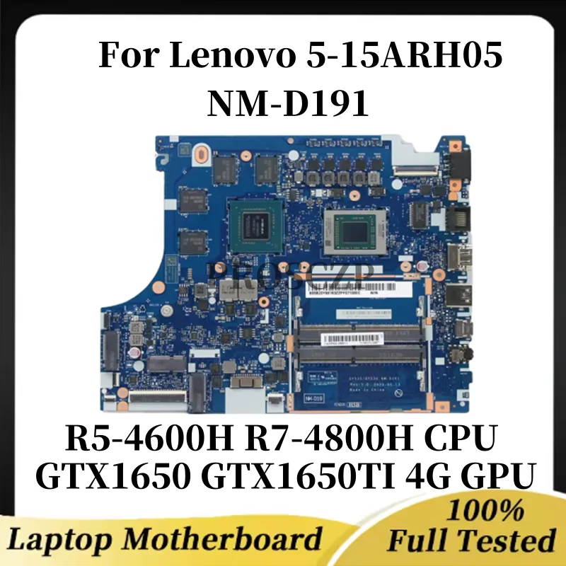Материнская плата NM-D191 подходит для ноутбука Lenovo 5-15ARH05 с процессором R5-4600H R7-4800H GTX1650 GTX1650TI 4G GPU 100% тест в порядке
Материнская плата NM-D191 подходит для ноутбука Lenovo 5-15ARH05 с процессором R5-4600H R7-4800H GTX1650 GTX1650TI 4G GPU 100% тест в порядке