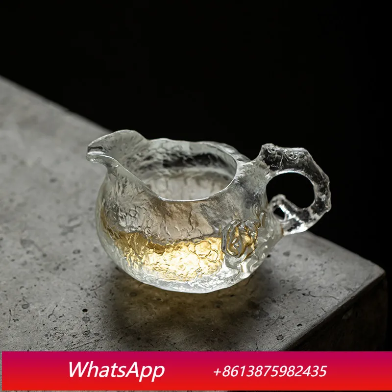 LMM frozen tea set, male cup thickened with handle, ancient style handmade Kung Fu tea, tea dispenser cup
LMM frozen tea set, male cup thickened with handle, ancient style handmade Kung Fu tea, tea dispenser cup