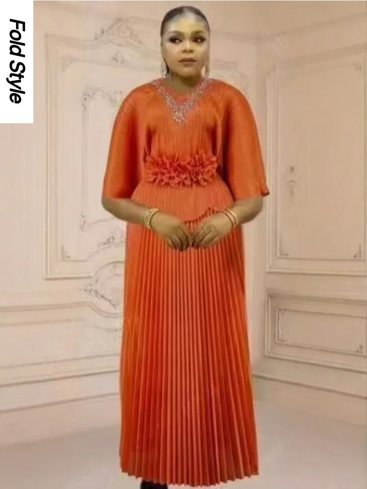 Miyake плиссированный однотонный топ + плиссированная юбка, комплект из двух предметов, 2021, модная свободная длинная женская одежда с v-образным вырезом
Miyake плиссированный однотонный топ + плиссированная юбка, комплект из двух предметов, 2021, модная свободная длинная женская одежда с v-образным вырезом