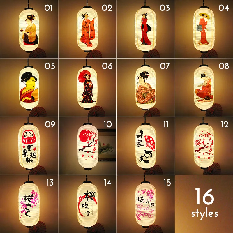 Japanese Style Lantern PVC Waterproof Sushi Lantern Sashimi Cuisine Ramen Sake Izakaya Festival Outdoor Decor Hanging Lantern
Japanese Style Lantern PVC Waterproof Sushi Lantern Sashimi Cuisine Ramen Sake Izakaya Festival Outdoor Decor Hanging Lantern