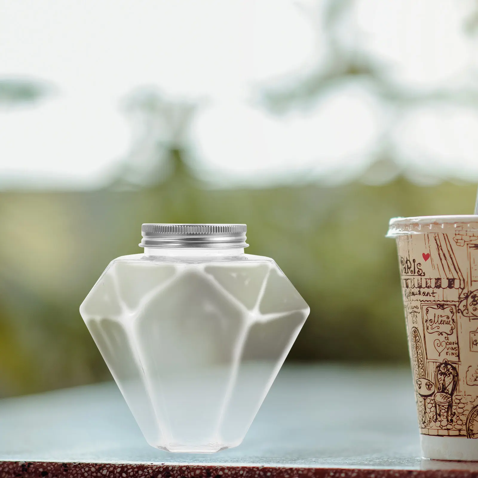 6Pcs Clear Plastic Juice Bottles 300Ml Portable Bpa-Free Reusable Beverage Containers for Milk Tea Yogurt Cold Drinks Outdoor
6Pcs Clear Plastic Juice Bottles 300Ml Portable Bpa-Free Reusable Beverage Containers for Milk Tea Yogurt Cold Drinks Outdoor