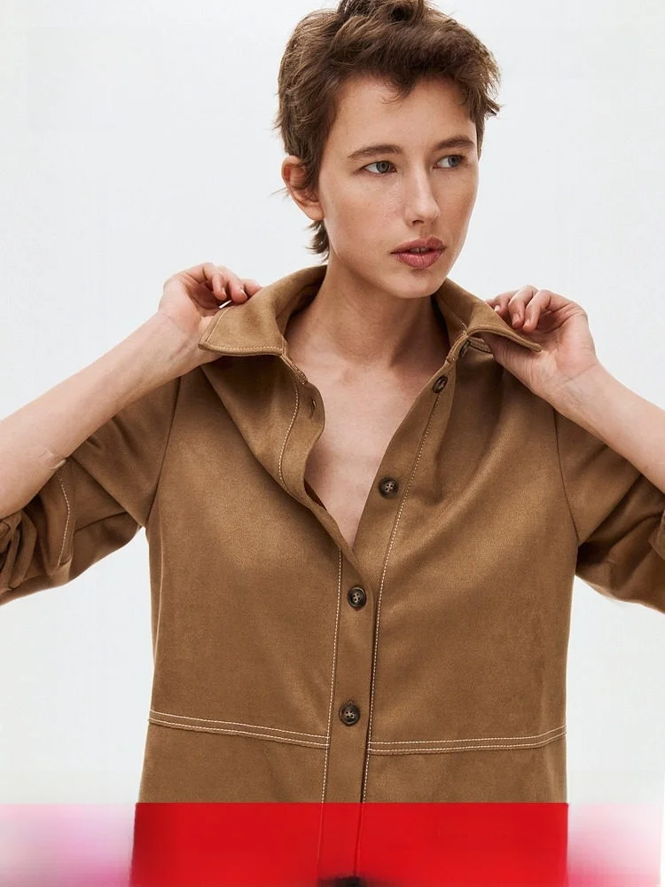 H&M Summer New Women's Short Sleeve Shirt Casual Style Fit Polyester Fiber Spandex Button up Regular Thickness Seven Sleeve L...
H&M Summer New Women's Short Sleeve Shirt Casual Style Fit Polyester Fiber Spandex Button up Regular Thickness Seven Sleeve L...