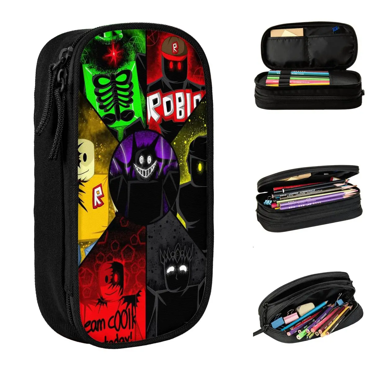 Creative Horro Game Forsaken Pencil Cases Pencilcases Pen Box Kids Big Capacity Bags Students School Gift Stationery
Creative Horro Game Forsaken Pencil Cases Pencilcases Pen Box Kids Big Capacity Bags Students School Gift Stationery