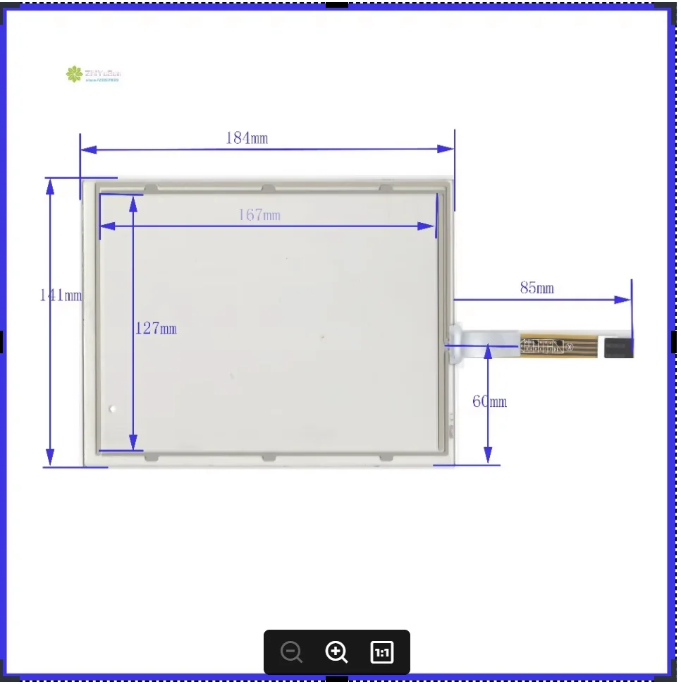 ZhiYuSun XWT739 8-дюймовый 184 мм * 141 мм 4-проводной резистивный дигитайзер сенсорного экрана, это совместимо, 184*141
ZhiYuSun XWT739 8-дюймовый 184 мм * 141 мм 4-проводной резистивный дигитайзер сенсорного экрана, это совместимо, 184*141