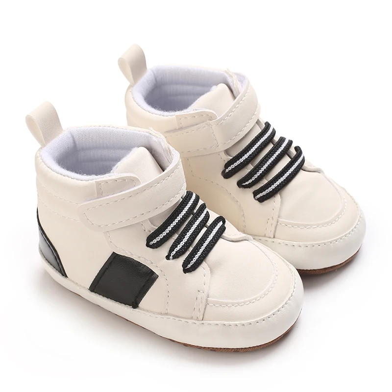 Fashionable Baby Boys' Shoes Classic Trendy High Top Sports Shoes Anti slip Comfortable Casual Baby Walking Shoes
Fashionable Baby Boys' Shoes Classic Trendy High Top Sports Shoes Anti slip Comfortable Casual Baby Walking Shoes
