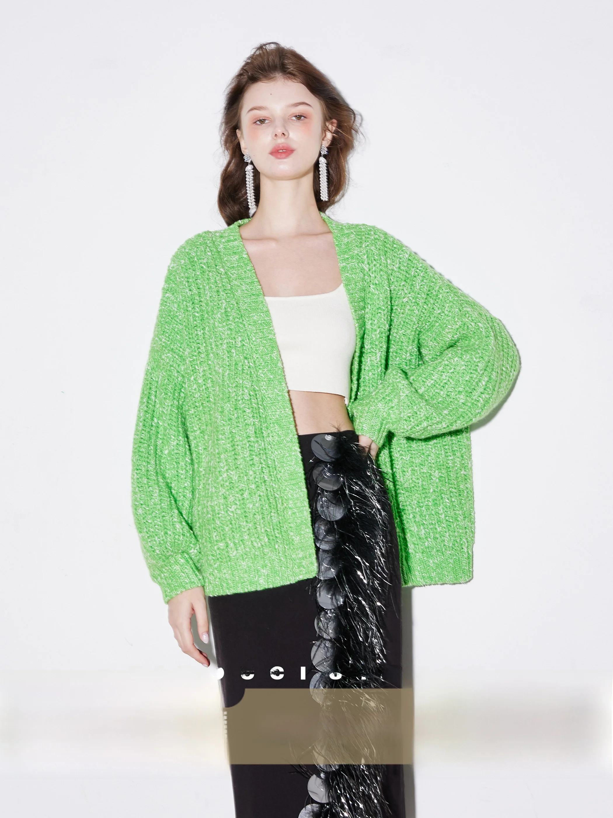 Finocci Heavyweight High Ratio Merino Wool AB Loose Warmth Cardigan Outerwear Retro Commute Sle Long Sve V-Ne Knitted ...
Finocci Heavyweight High Ratio Merino Wool AB Loose Warmth Cardigan Outerwear Retro Commute Sle Long Sve V-Ne Knitted ...