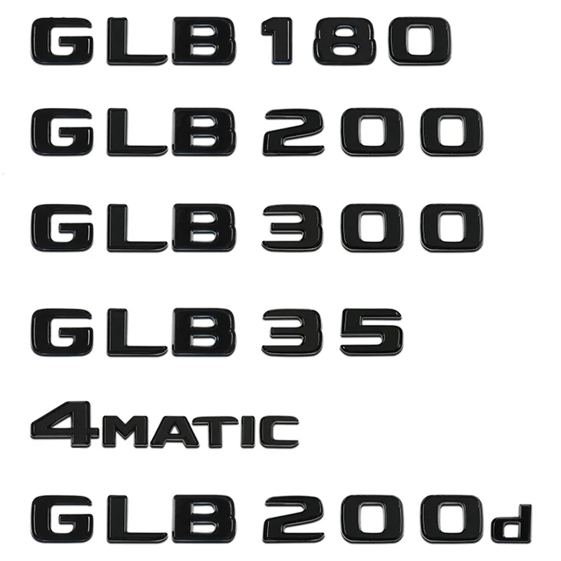 3D ABS Car Logo Badge Emblem Decals Sticker For Mercedes Benz GLB GLB35 GLB180 GLB200 GLB220 GLB250 GLB260 GLB300 X247
3D ABS Car Logo Badge Emblem Decals Sticker For Mercedes Benz GLB GLB35 GLB180 GLB200 GLB220 GLB250 GLB260 GLB300 X247